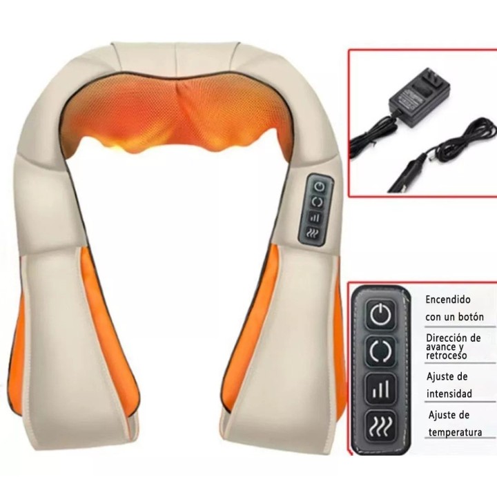 Masajeador Corporal Cervical Cuello Espalda Brazos Electrico