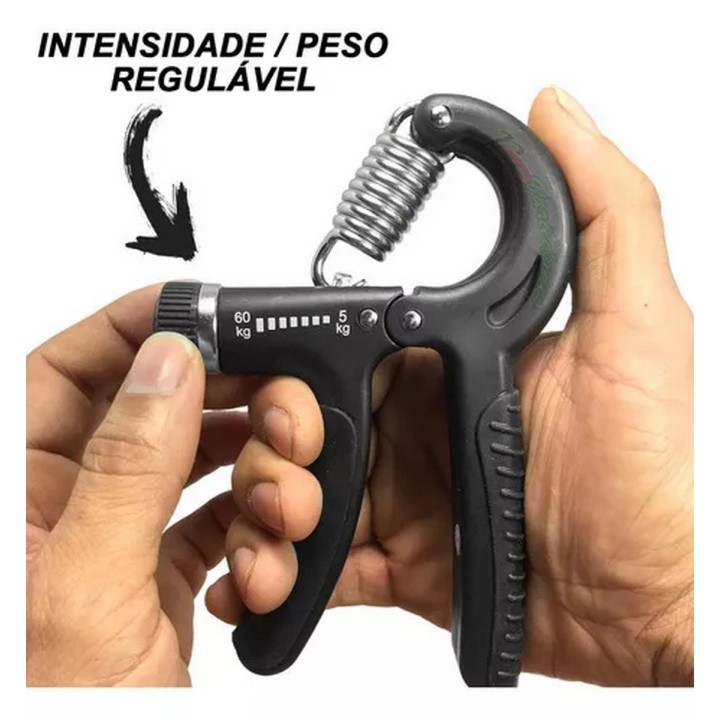Tensor Hand Grip 60 Kg Contador Fortalece Mano Brazo