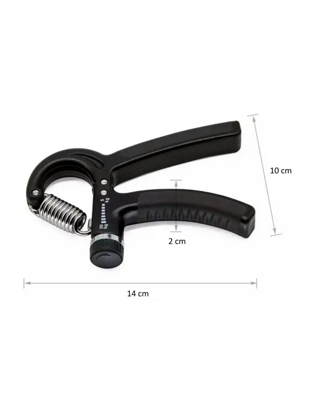 Tensor Hand Grip 60 Kg Contador Fortalece Mano Brazo