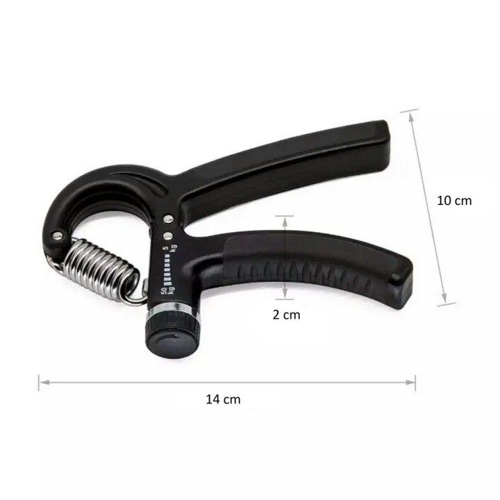 Tensor Hand Grip 60 Kg Contador Fortalece Mano Brazo