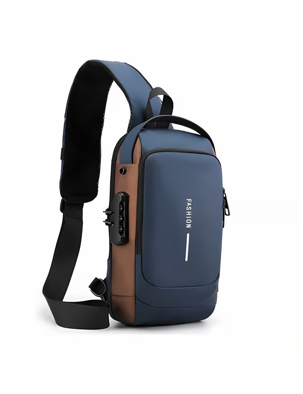 Bolso Manos Libres Tipo Pechero Para Hombre Con Clave
