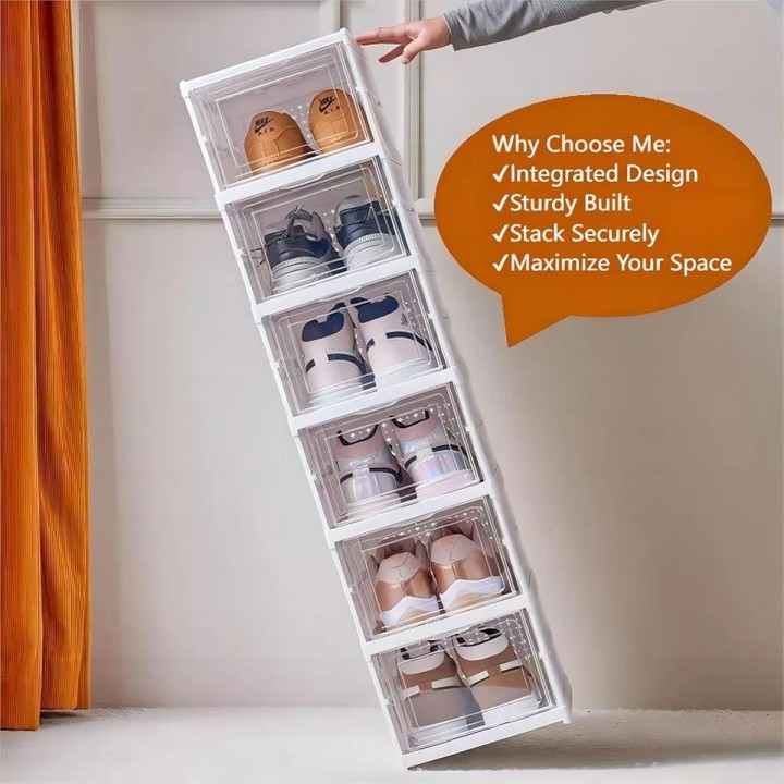 Zapatero Organizador Plegable X6 Almacenamientos Exhibición
