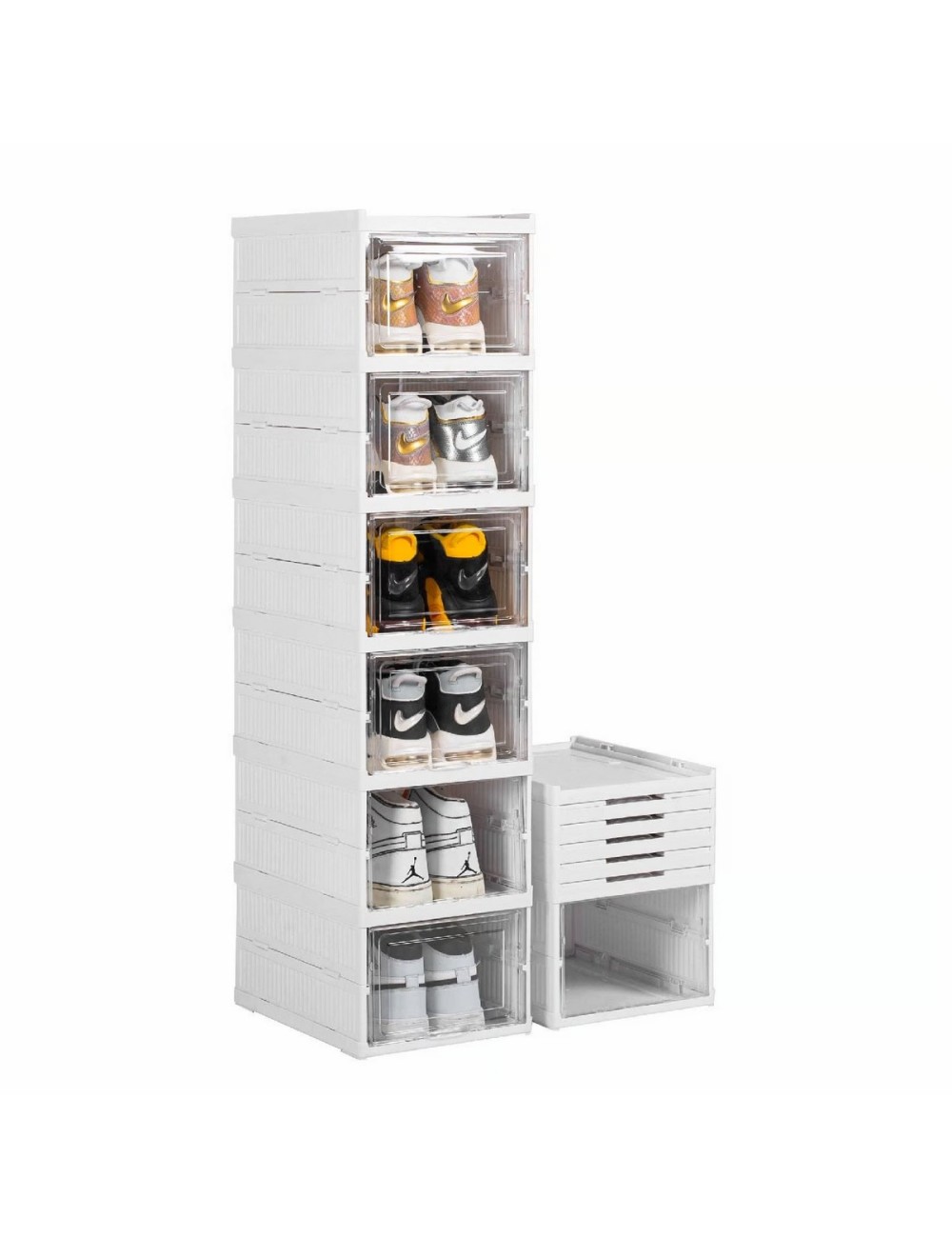 Zapatero Organizador Plegable X6 Almacenamientos Exhibición