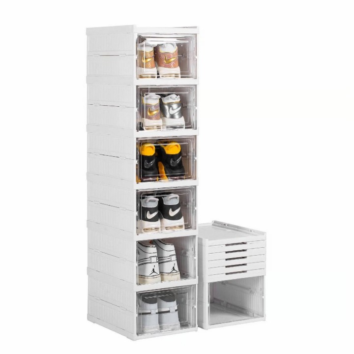 Zapatero Organizador Plegable X6 Almacenamientos Exhibición