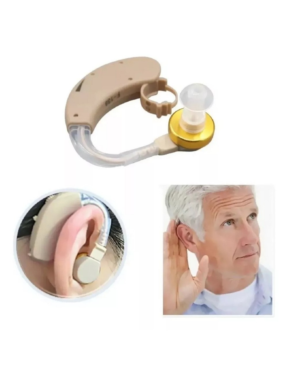 Amplificador Auditivo Sordera Mejor Oido Audífonos Sordos