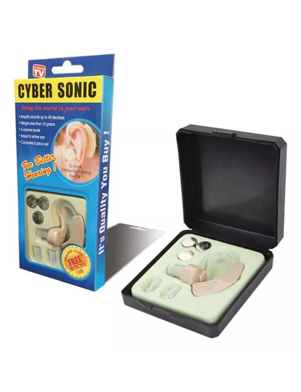 Amplificador Auditivo Sordera Mejor Oido Audífonos Sordos