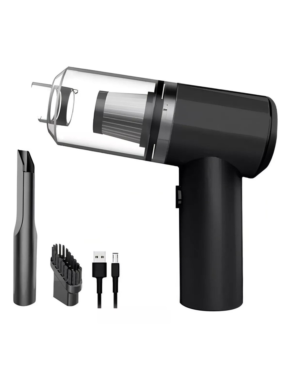 Aspiradora Inalámbrica Recargable Casa Auto Usb Portatil Pc