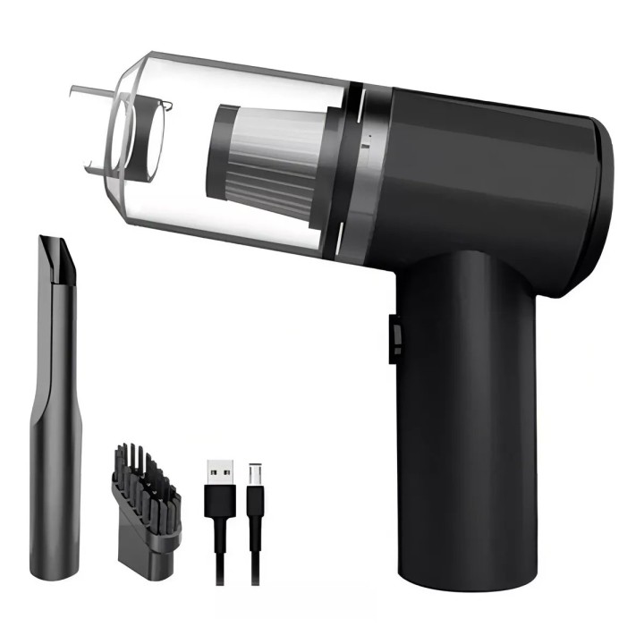 Aspiradora Inalámbrica Recargable Casa Auto Usb Portatil Pc