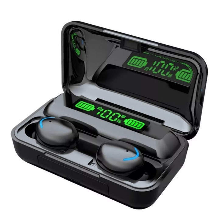 Audífonos Bluetooth Touch + Caja De Carga + Power Bank