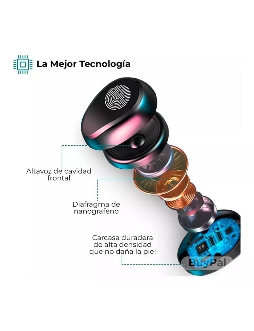 Audífonos Bluetooth Touch + Caja De Carga + Power Bank