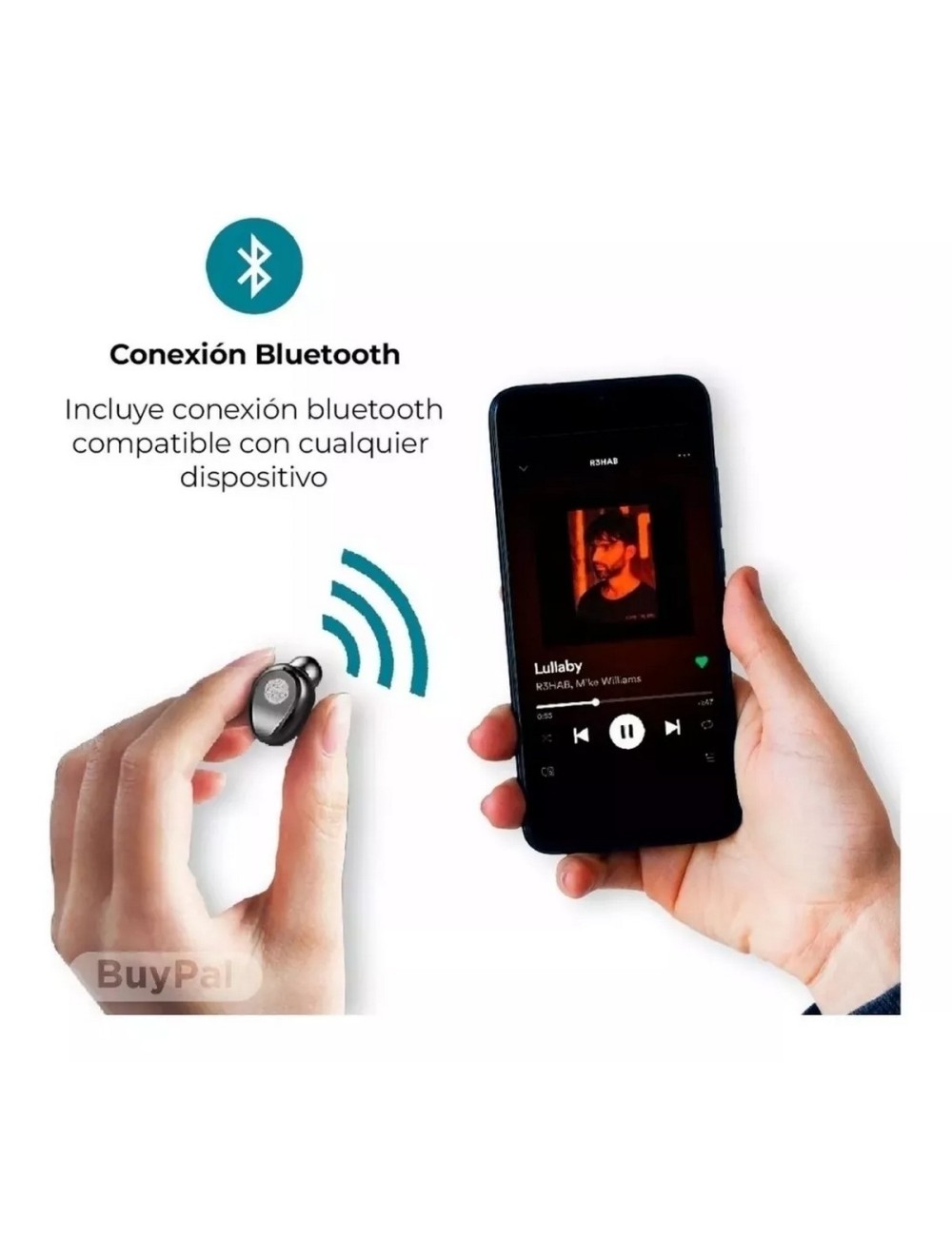 Audífonos Bluetooth Touch + Caja De Carga + Power Bank
