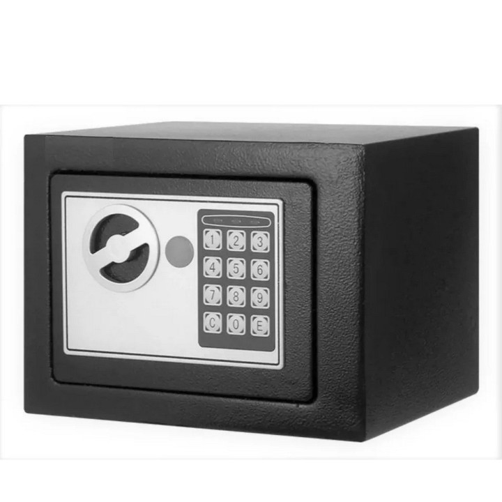 Caja Fuerte Digital Teclado Con Anclaje A La Pared + Llaves