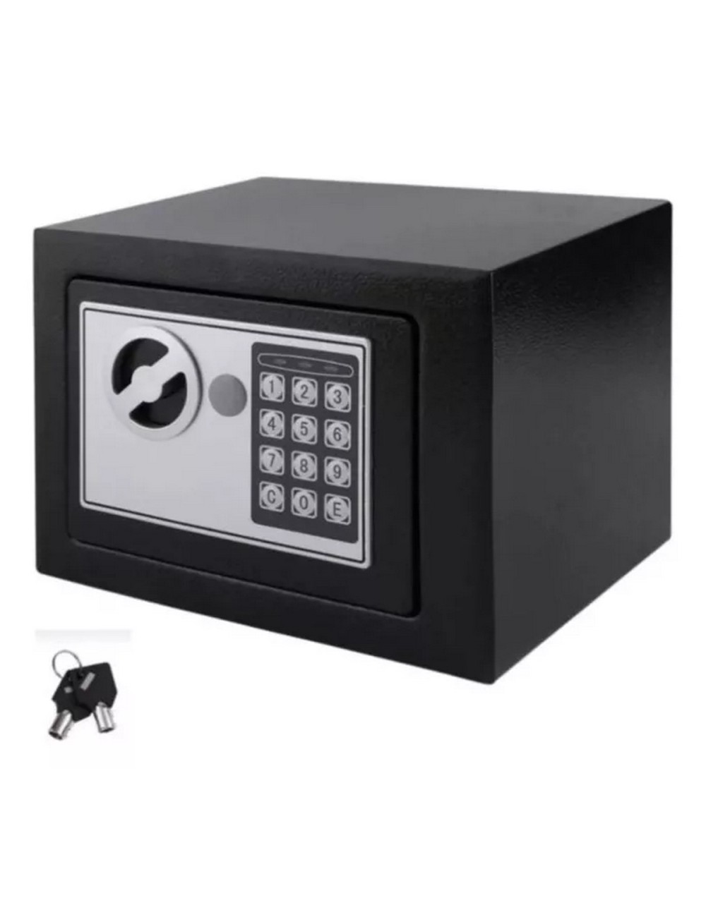 Caja Fuerte Digital Teclado Con Anclaje A La Pared + Llaves