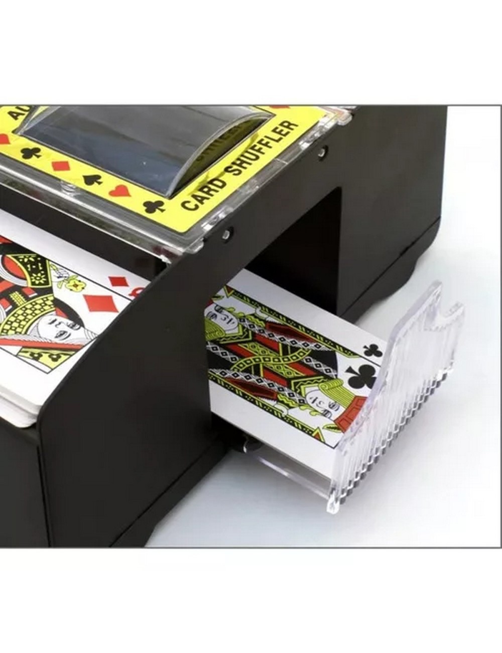 Barajador Cartas Poker Baraja Automático Mezclador + Bateria