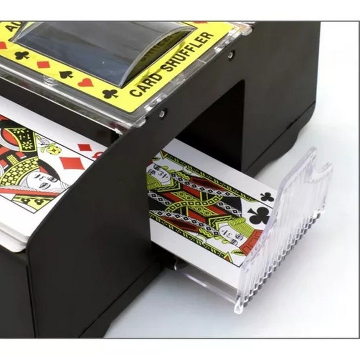 Barajador Cartas Poker Baraja Automático Mezclador + Bateria