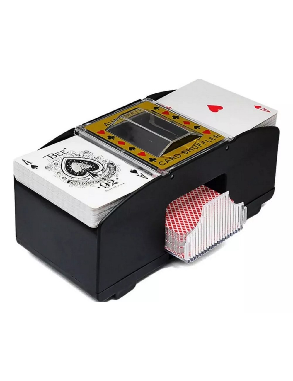 Barajador Cartas Poker Baraja Automático Mezclador + Bateria