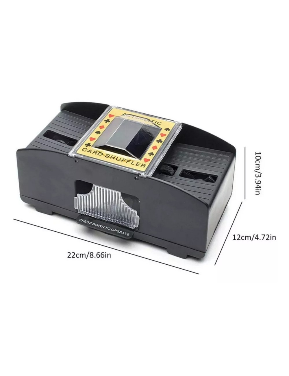 Barajador Cartas Poker Baraja Automático Mezclador + Bateria