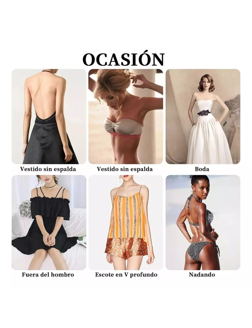 Parche Adhesivo Levantamiento Busto Invisible Reutilizable