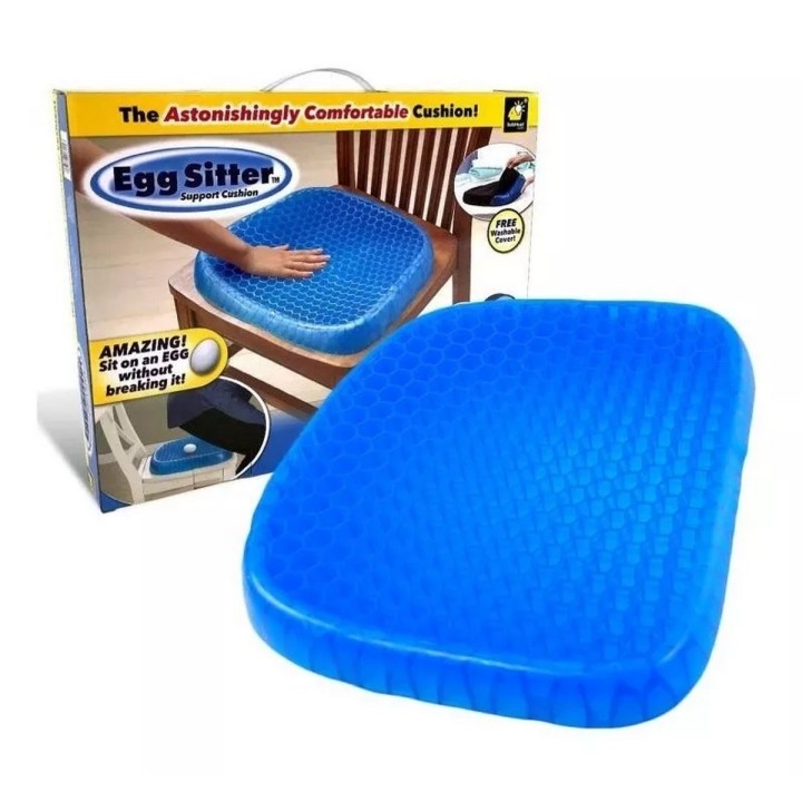 Asiento Cojín De Gel Ortopédico Con Funda Para Silla