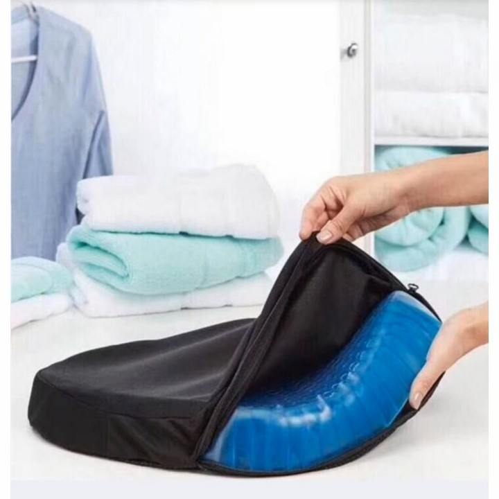 Asiento Cojín De Gel Ortopédico Con Funda Para Silla