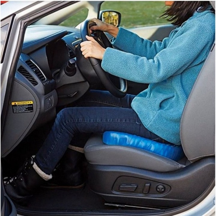 Asiento Cojín De Gel Ortopédico Con Funda Para Silla