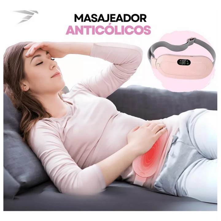 Cinturón Almohadilla Recargable Alivia Cólicos Menstruales