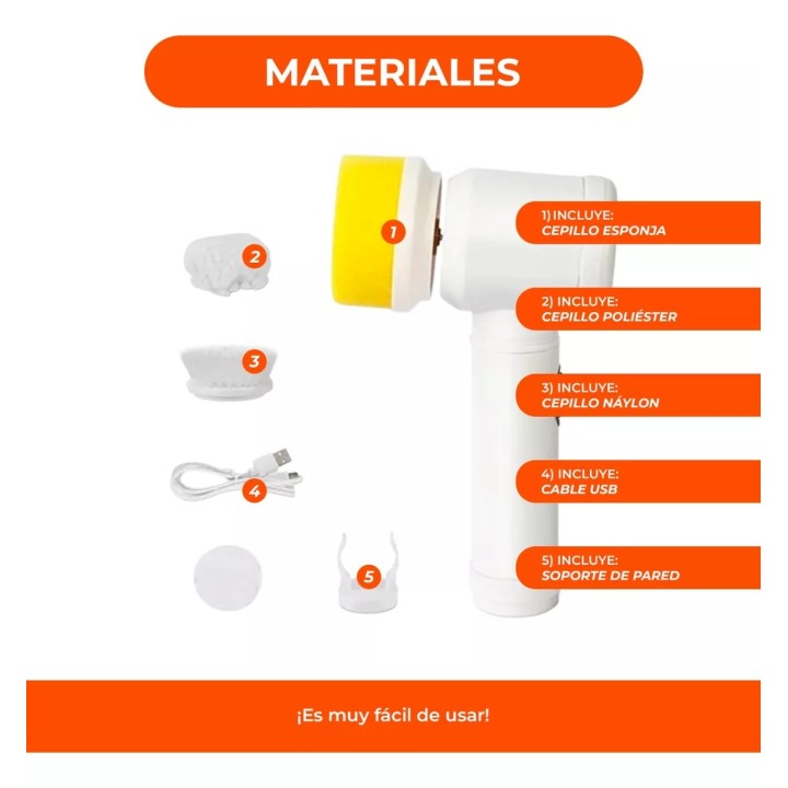 Cepillo Electrico Recargable
