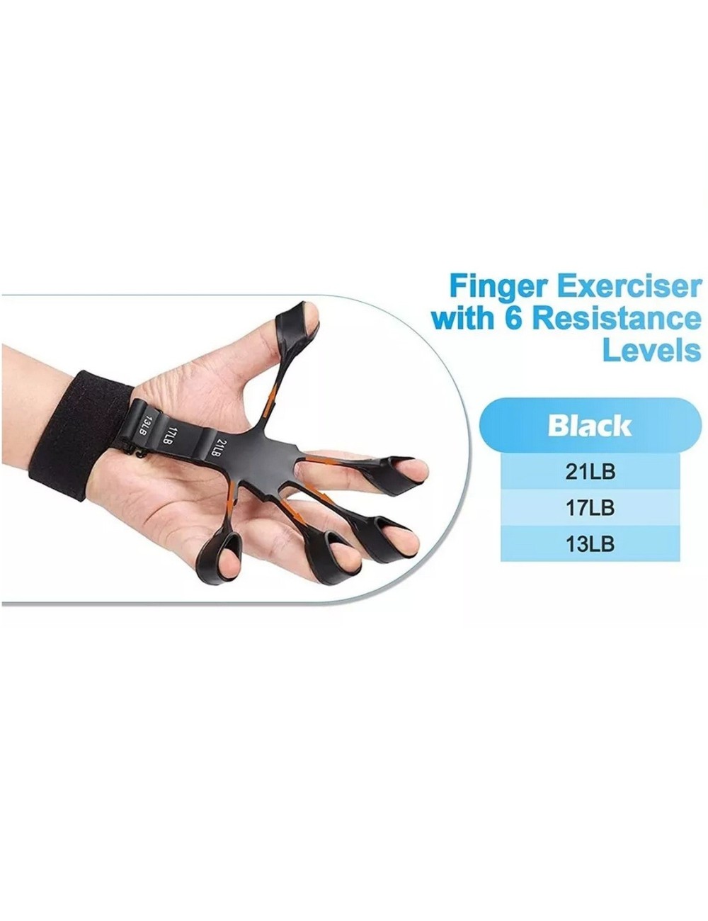 Banda Elastica Fortalecimiento Mano Dedos Resistencia