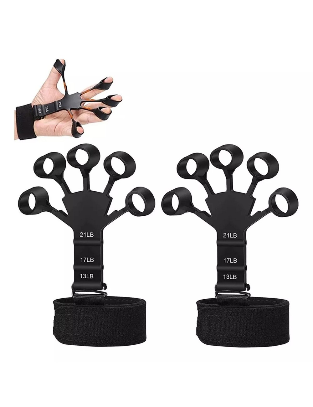 Banda Elastica Fortalecimiento Mano Dedos Resistencia