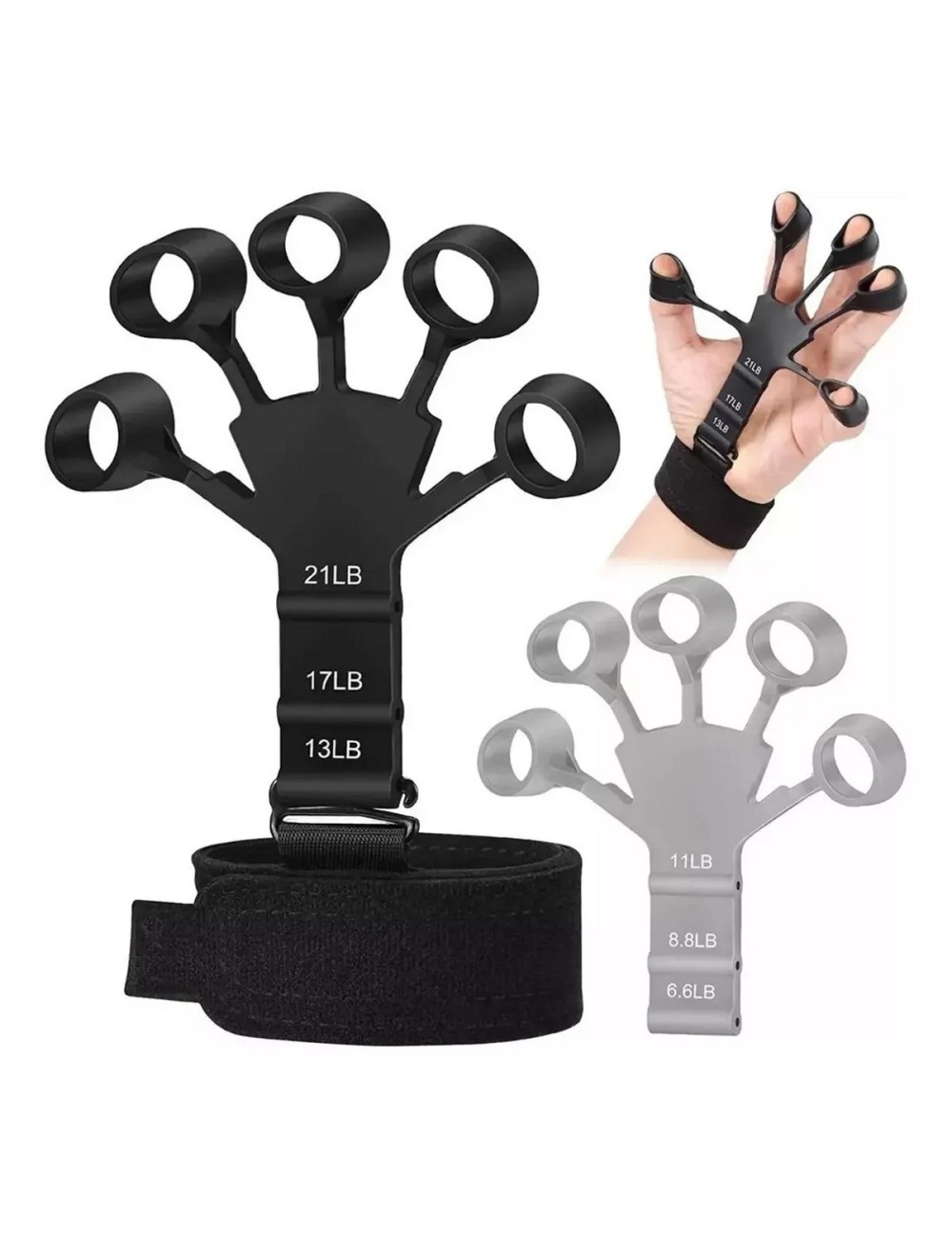 Banda Elastica Fortalecimiento Mano Dedos Resistencia