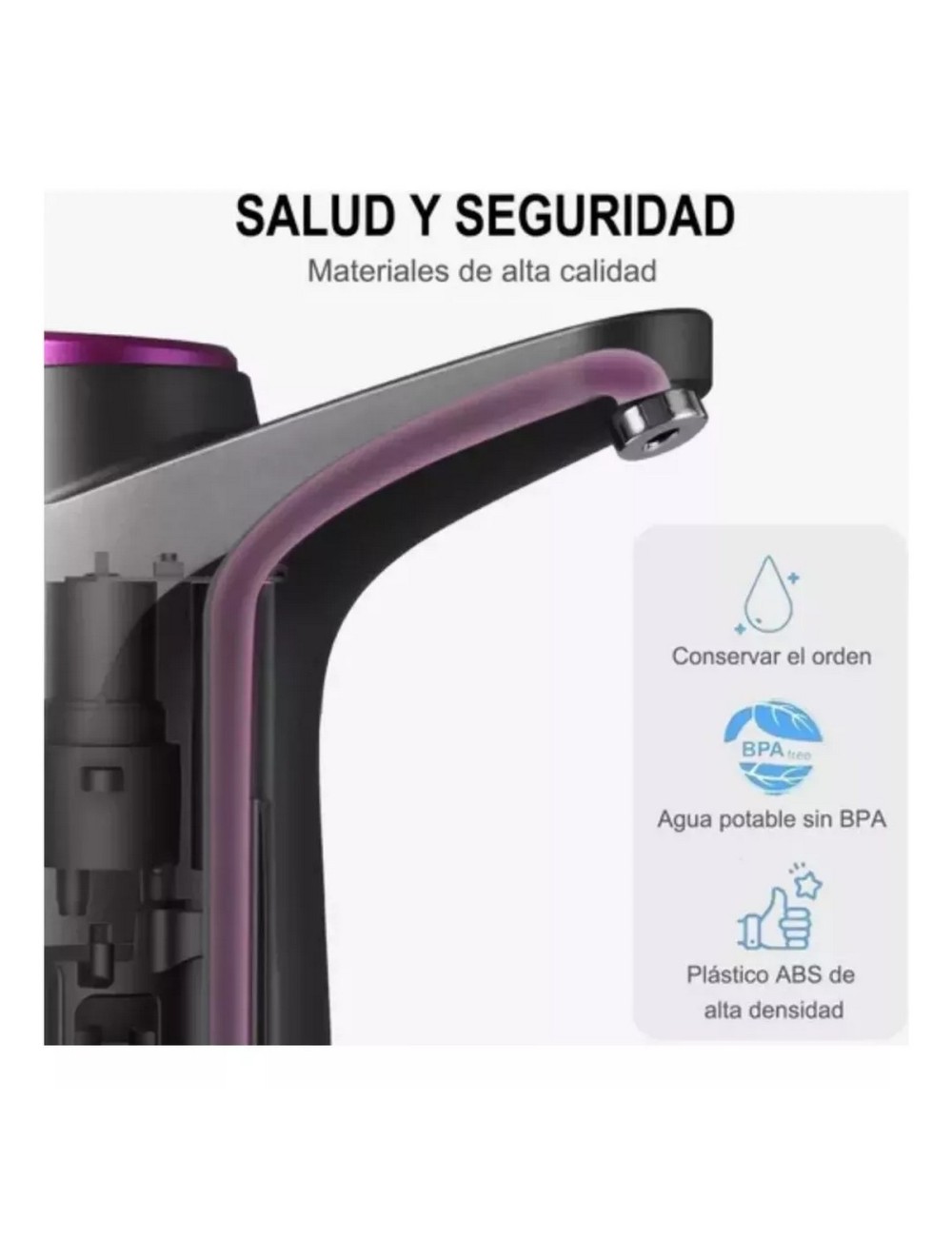 Dispensador Botellon Agua Recargable Bidon Garrafon Hogar