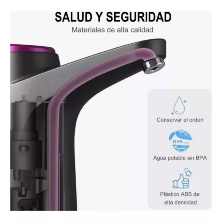 Dispensador Botellon Agua Recargable Bidon Garrafon Hogar