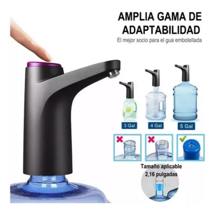 Dispensador Botellon Agua Recargable Bidon Garrafon Hogar
