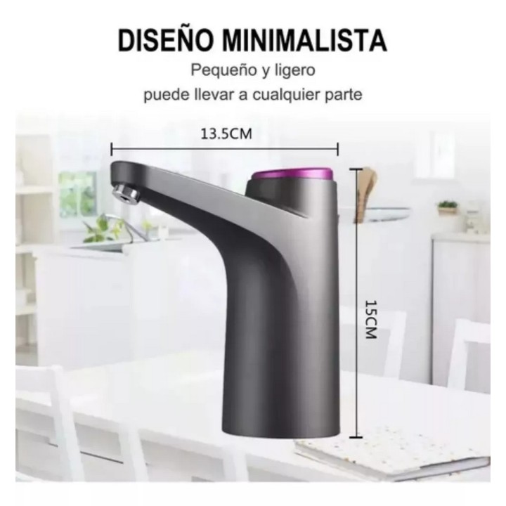 Dispensador Botellon Agua Recargable Bidon Garrafon Hogar
