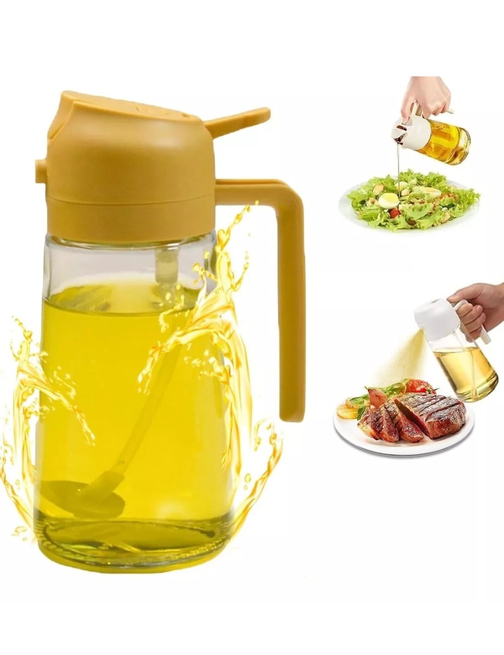 Botella Dispensadora Aceite Para Cocina, Dispensador Aceite