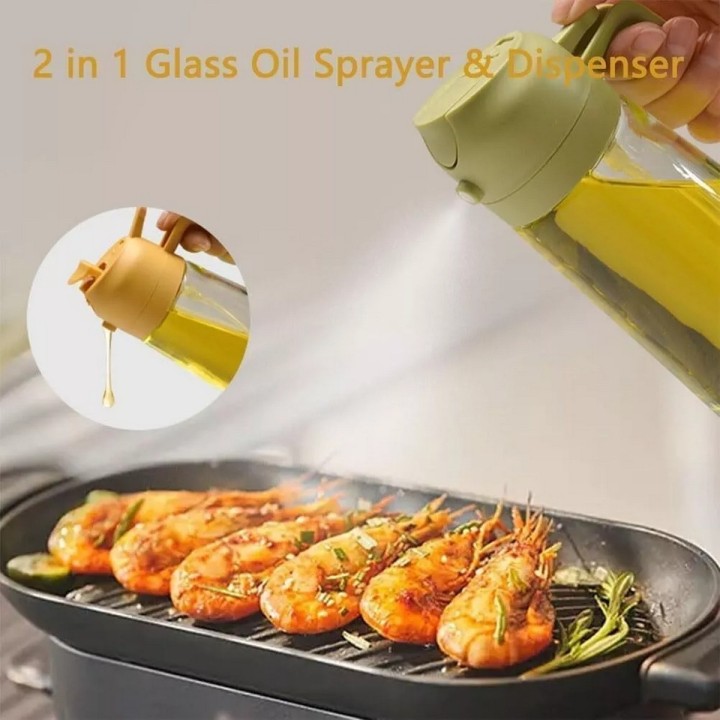 Botella Dispensadora Aceite Para Cocina, Dispensador Aceite