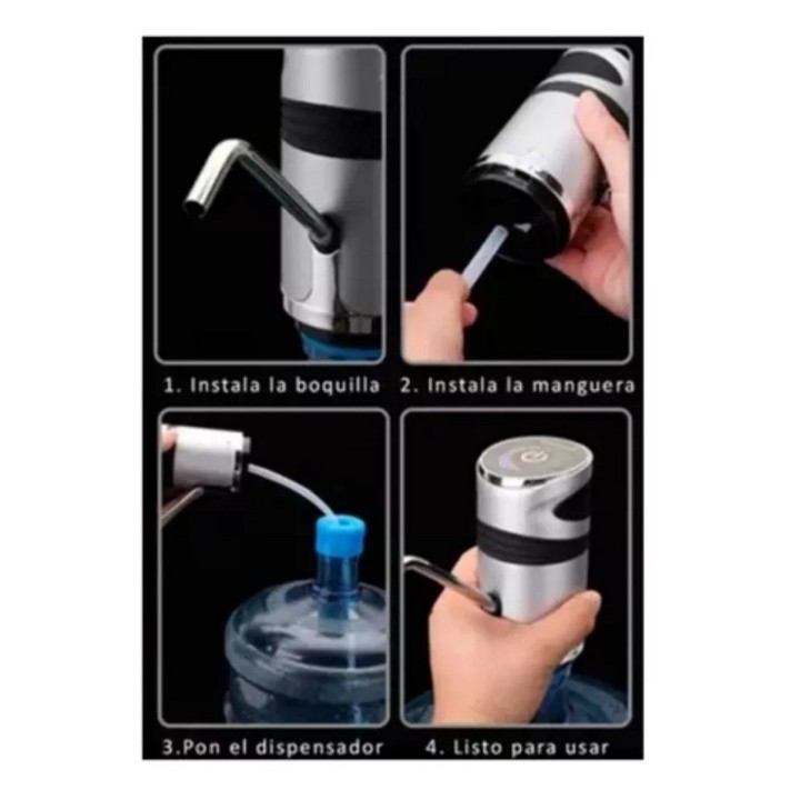 Dispensador Automático Recargable Para Agua De Botellón