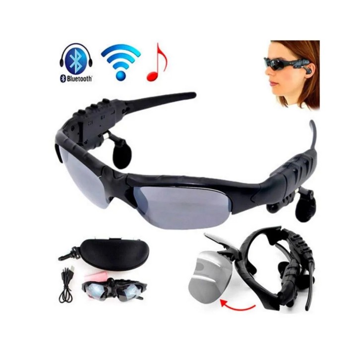 Lentes De Sol Bluetooth Manos Libres Audífonos Inalámbricos