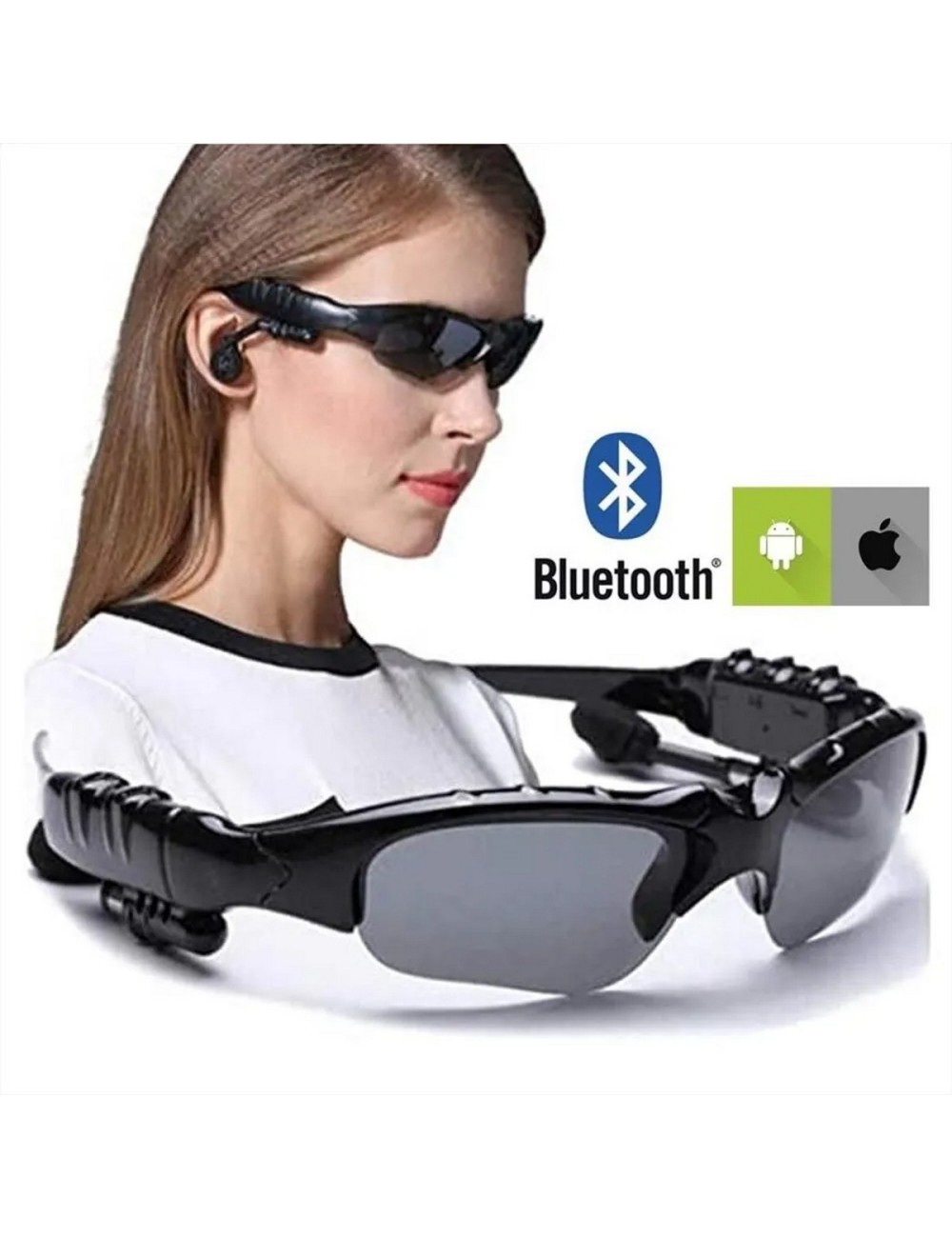 Lentes De Sol Bluetooth Manos Libres Audífonos Inalámbricos