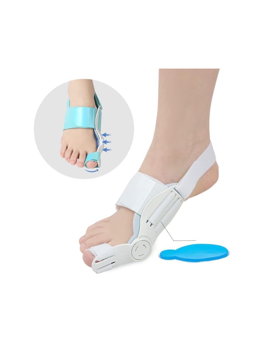 Férula Corrector De Juanete Hallux Valgus Pies Extra Comodo