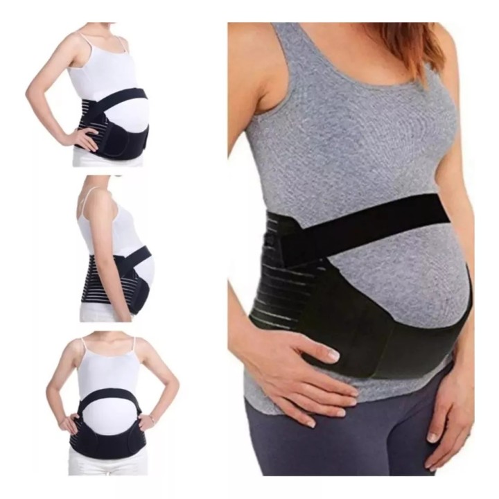 Fajas Maternidad Elástico Ajustable Cinturón Lumbar Prenatal