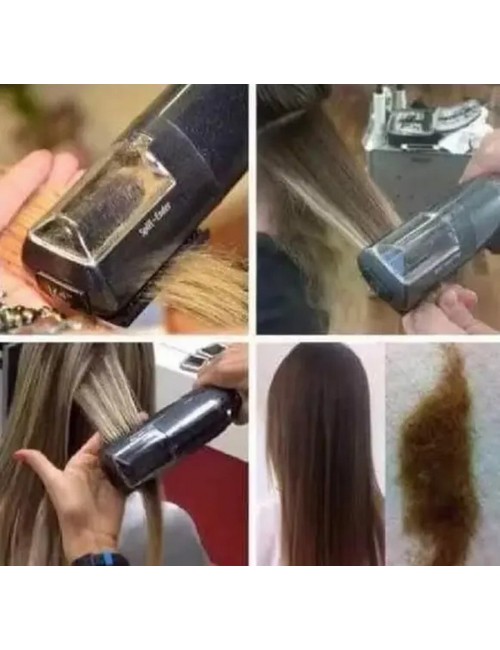 Maquina Quita Horquilla Recargable Profesional Portátil