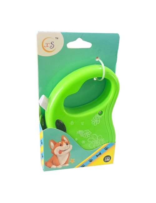 Correa Retráctil Automática Para Perro De 3 Metros Arnés