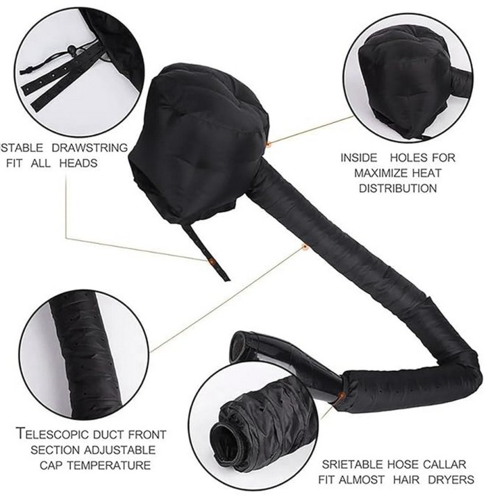 Gorro Térmico Cabello Crespos Rizos