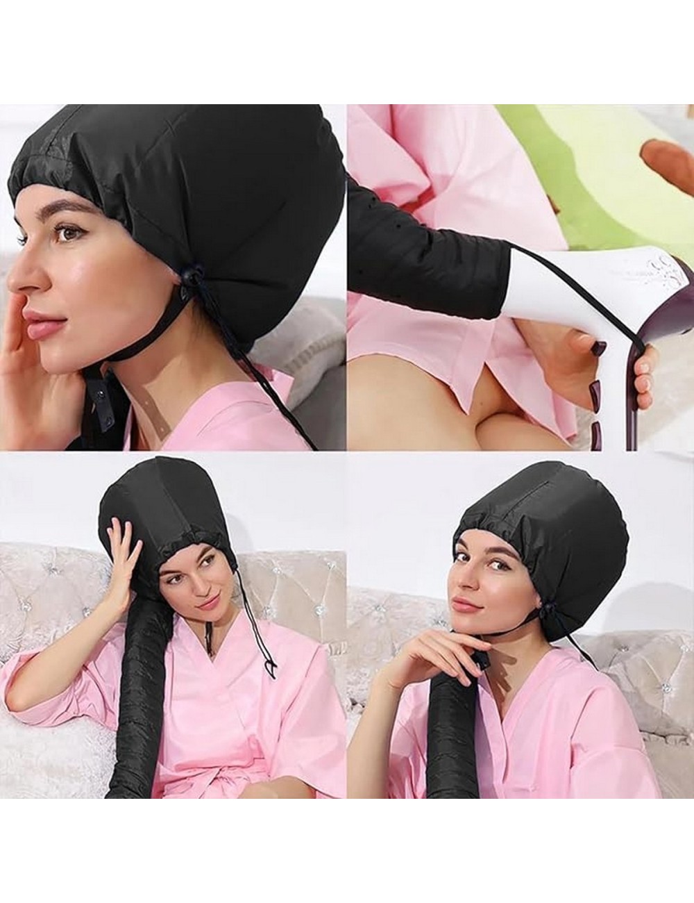 Gorro Térmico Cabello Crespos Rizos