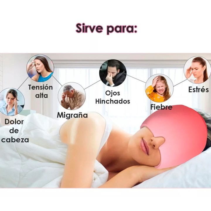 Gorro De Gel Para Aliviar El Dolor De Cabeza Y La Migraña