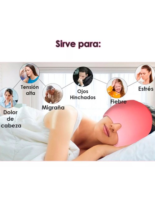 Gorro De Gel Para Aliviar El Dolor De Cabeza Y La Migraña