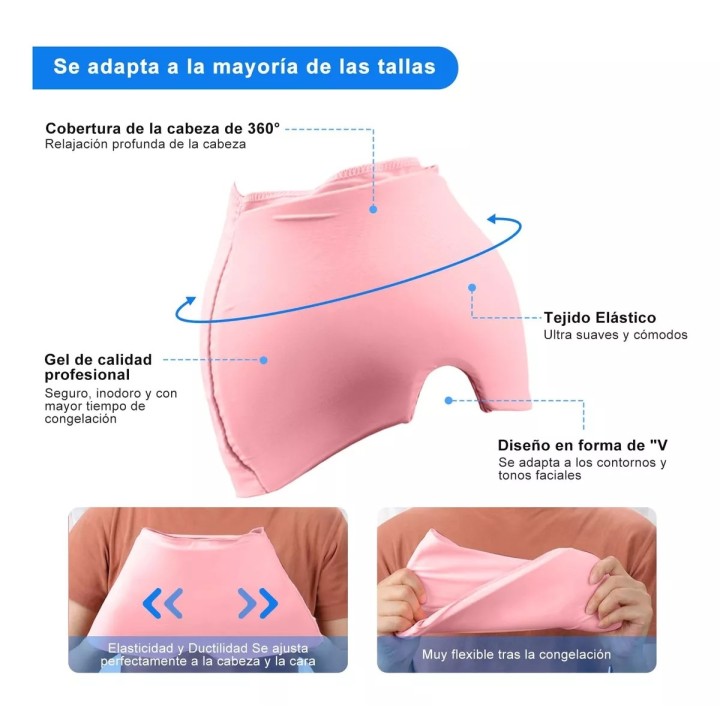 Gorro De Gel Para Aliviar El Dolor De Cabeza Y La Migraña