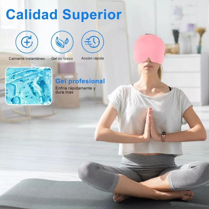 Gorro De Gel Para Aliviar El Dolor De Cabeza Y La Migraña