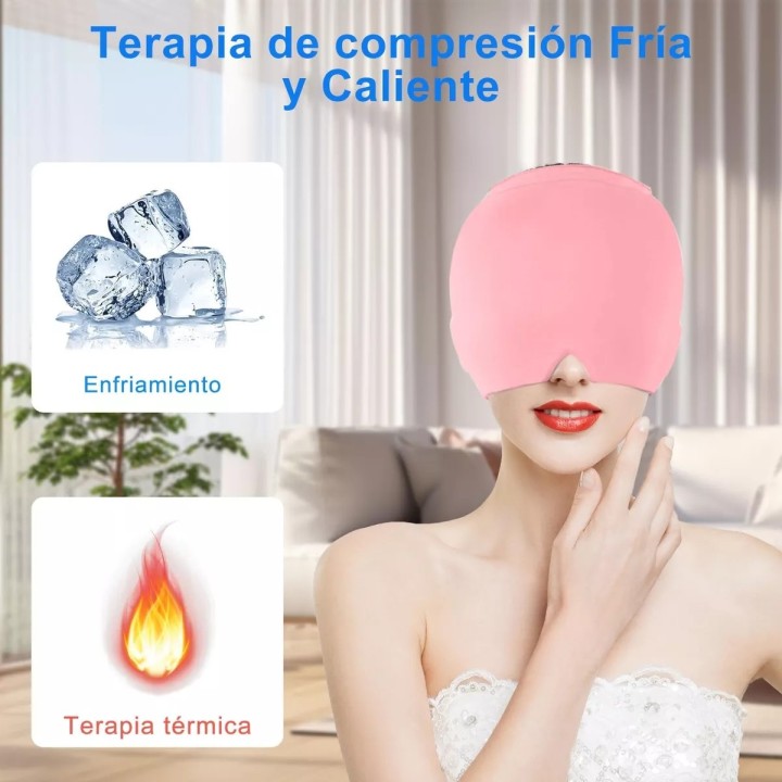 Gorro De Gel Para Aliviar El Dolor De Cabeza Y La Migraña